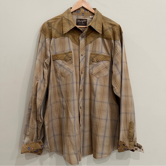 Wrangler Retro Snap shirt XXL - Picture 3 of 8